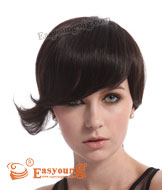 Lady's short wig,fashion curly hair wig YS-9094