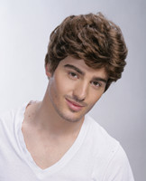 Hair wigs for men,synthetic hair toupee 147
