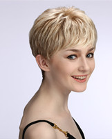 synthetic wigs wholesale short blonde wig   BELLF