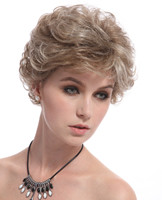 Curly synthetic wigs for European women YS-9089