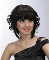 Short curly synthetic wigs sale YS-9021