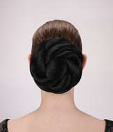 Synthetic bun hairpieces, chignon hair dome DH-114L