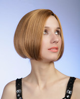 synthetic short blonde hair wigs suppliers 6358B