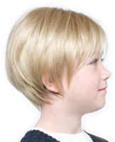 Good quality Kids wigs, blonde short wigs for boys YSC-10