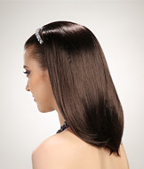 Kanekalon natural hair half wigs hairpiece YS-7015
