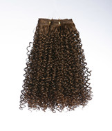 Short afro curly hair extension for black people 18